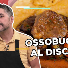 OSSOBUCO AL DISCO CON PURÉ DE PAPA Y CALABAZA