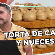 TORTA DE CAFÉ Y NUECES CROCANTES