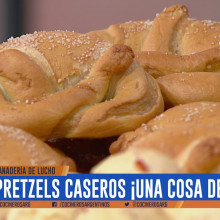 Chipa y pretzel