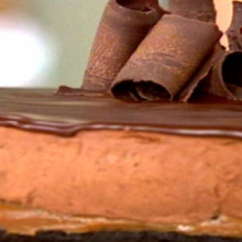 Torta mousse de chocolate